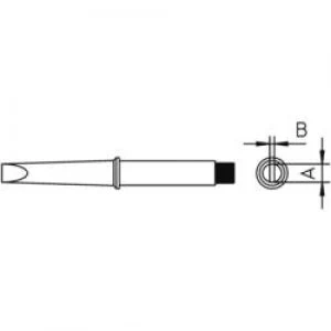 Soldering tip Chisel shaped straight Weller Professional 4CT5A8 1