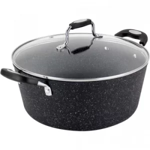 Neverstick 28cm Stockpot Black