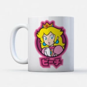 Nintendo Super Mario Peach Kanji Mug