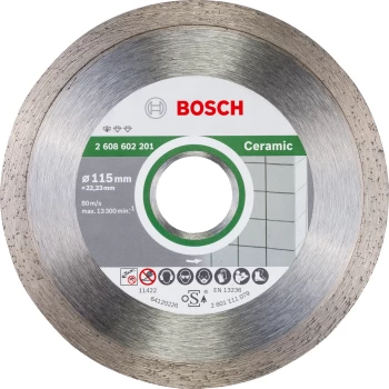 Bosch Diamond Cutting Disc for Ceramic , Porcelain and Stone 115mm