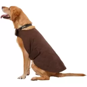 Trespass Dog Artemis Thermal Fleece Dog Coat L - Back 21.6', Torso 35.4', Neck 19.7'