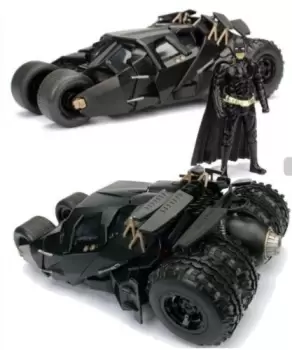 Batman The Dark Knight Tumbler with Batman Figure Jada 98261 253215005