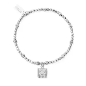 ChloBo Silver Cute Sparkle Celestial Star Bracelet