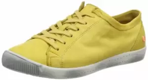 Softinos Isla Womens Casual Shoes womens Shoes Trainers in Yellow,5