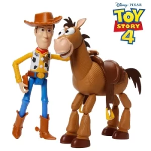 Disney Pixar Toy Story 4 7" Woody & Bullseye Gift Pack