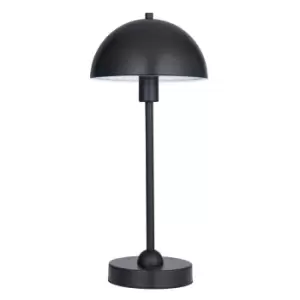 Saroma Complete Table Lamp, Matt Black Paint