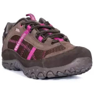 Trespass Womens/Ladies Fell Lightweight Walking Shoes (6 UK) (Coffee)