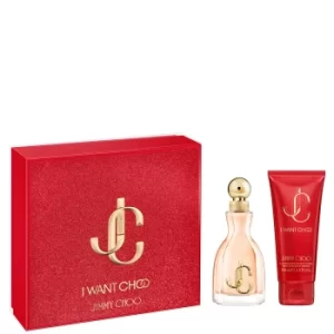 Jimmy Choo I Want Choo Gift Set 60ml Eau de Parfum + 100ml Body Lotion