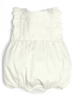 Mamas & Papas Lace Detail Bodysuit Baby Girls