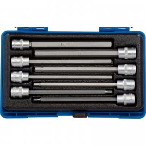 Draper 8 Piece 3/8" Drive Hexagon Socket Bit Set 3/8" 150mm