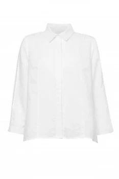 Great Plains Lagos Linen Shirt Optic White