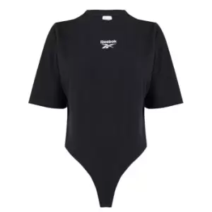 Reebok Logo Bodysuit Womens - Black