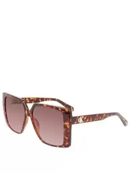 Calvin Klein Jeans Calvin Klein Jeans Square Sunglasses - Tortoise