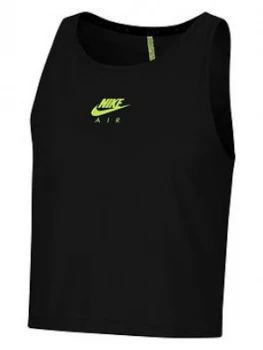 Nike Air Running Tank, Black, Size L, Women