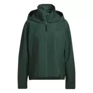 adidas Terrex Traveer RAIN. RDY Jacket Womens - Green