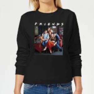 Friends Classic Character Womens Sweatshirt - Black - S