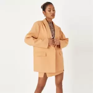 Missguided Tailored Oversized Blazer Co Ord - Orange