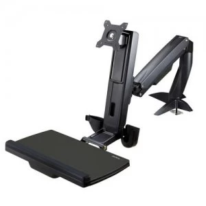 Up to 24" Monitor Arm Sit Stand Desktop