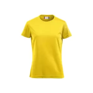 Clique Womens/Ladies Ice T-Shirt (XL) (Lemon)