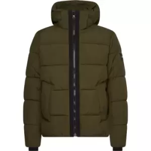 Calvin Klein Crinkle Nylon Puffer Jacket - Green