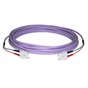 10m Fibre Duplex Om3 50 125 Lcst Purple