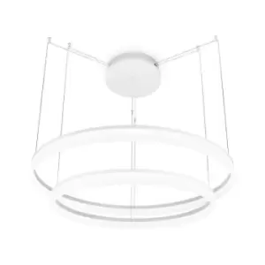 Leds-C4 GROK - Integrated LED Large Ceiling Pendant Light White