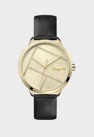 Lacoste Gold And Black 'Lexi' Fashion Watch - 2001096