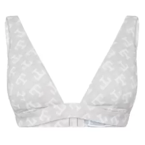 TOMMY HILFIGER Monogram Triangle Bra - White