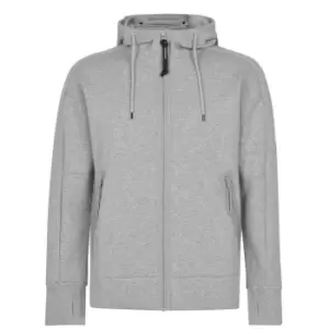 CP COMPANY Goggle Full Zip Hoodie - Grey