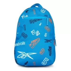 Reebok Graphic Print Backpack - Blue