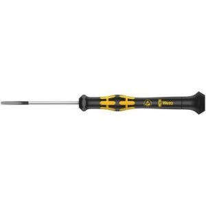 Wera 1578 A ESD Slotted screwdriver Blade width 1.5mm Blade length 40 mm
