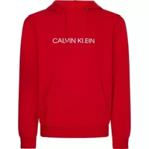 Calvin Klein Performance Essential OTH Logo Hoodie - Red