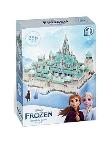 Disney Frozen Arendelle Castle Paper Core 3D Puzzle Model