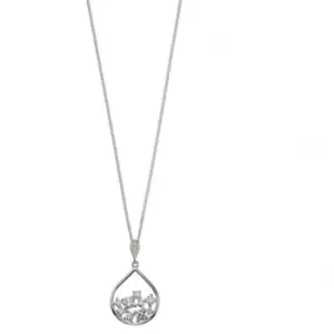 Elements Silver Scattered Zirconia Pendant P4673C