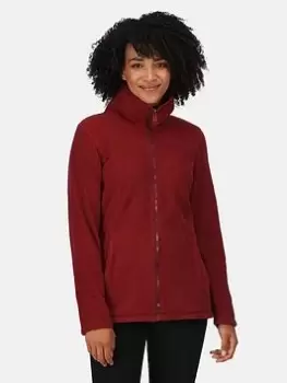 Regatta Fayona Full Zip Fleece - Red, Size 8, Women