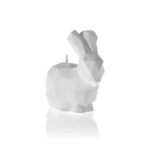 Small Rabbit Candle &ndash; White