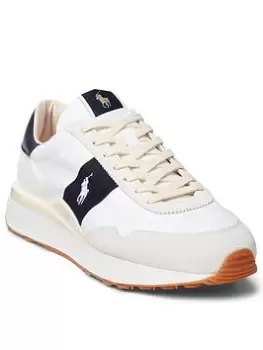 Polo Ralph Lauren Train Runner Trainers, White, Size 12, Men