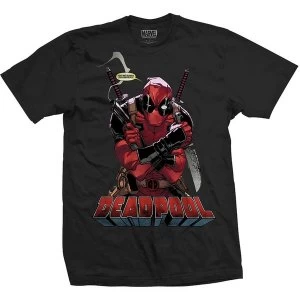 Marvel Comics - Deadpool Gonna Die Unisex X-Large T-Shirt - Black