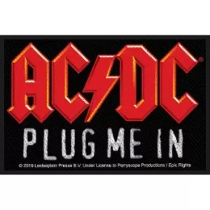 AC/DC - Plug Me In Standard Patch