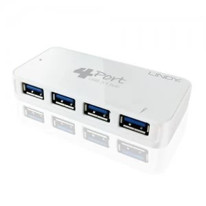 Lindy 43169 interface hub USB 3.2 Gen 1 (3.1 Gen 1) Type-C 5000 Mbps White