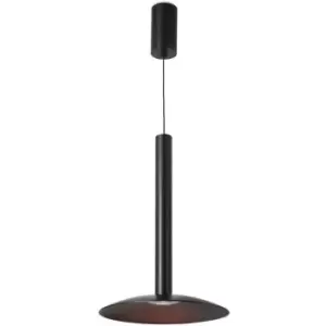 Stylus pendant light, aluminum, Black and oxidized bronze