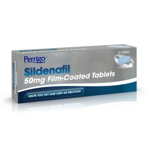 Perrigo Sildenafil 50mg Film-coated Tablet 8's