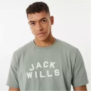 Jack Wills Collegiate T-Shirt - Green