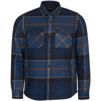 Barbour Cannich Overshirt - Midnight TN54