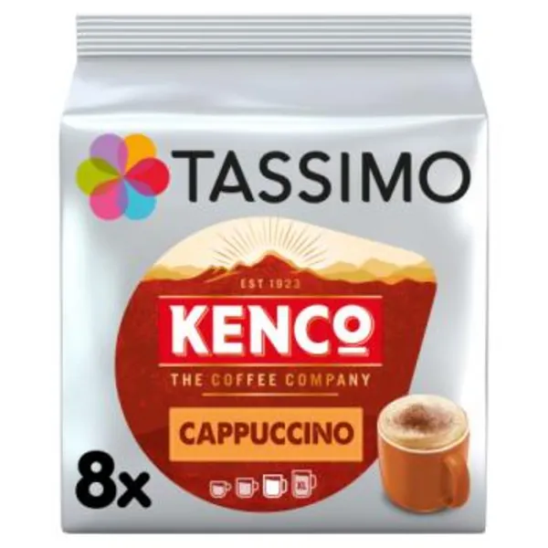 Tassimo Kenco Cappuccino Coffee 8 Pods