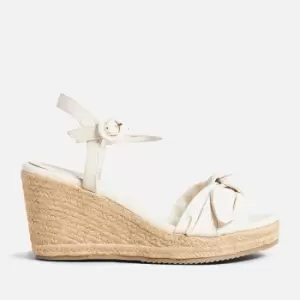 Ted Baker Bryanah Wedged Leather Sandals - UK 7