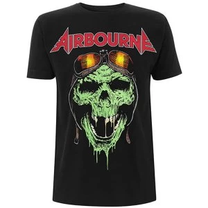 Airbourne - Hell Pilot Glow Unisex X-Large T-Shirt - Black