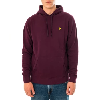 lyle & scott Sweatshirts Men Bordeaux Cotone