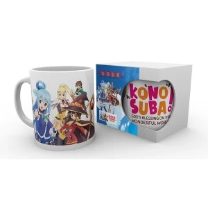 Konosuba Key Art 2 Mug