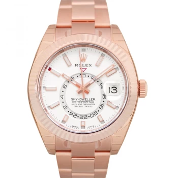 Rolex Sky-Dweller Everose / White/Rose Gold 42mm